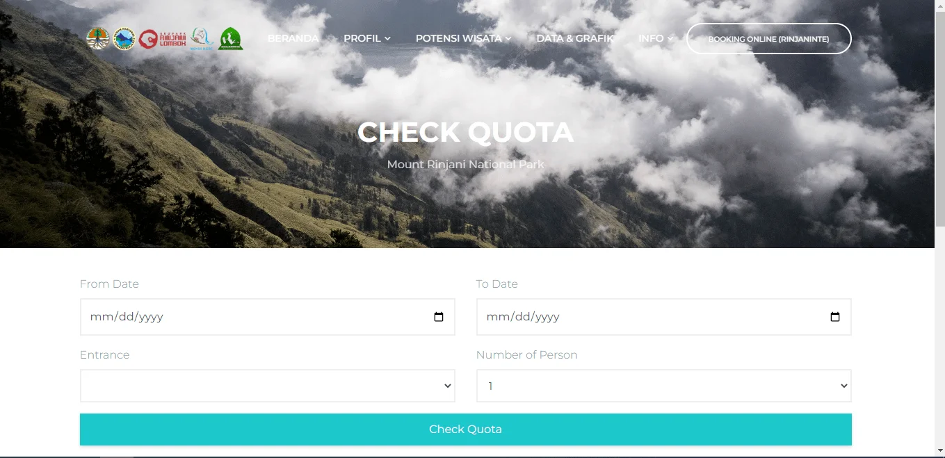 rinjani terms and conditions for booking rinjani trekking expert