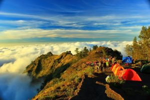 Mount+Rinjani+Lombok sembalun crater rim